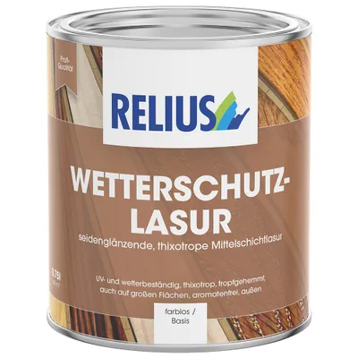 Produktbild von Relius Wetterschutzlasur palisanter 0,75Ltr. * 309858