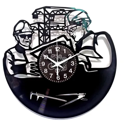 Immagine prodotto di Elzusha - Orologio da parete, design geometrico, 30 cm - Stile classico