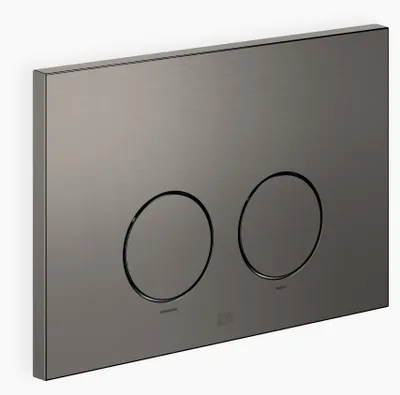 Immagine prodotto di Plaques de déclenchement Dornbracht pour réservoirs de chasse encastrés, rondes, 12665979-99, 12665979-99