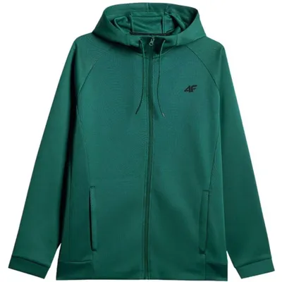 Produktbild von Sweatshirt 4F FNKM632ZIELONAXXA