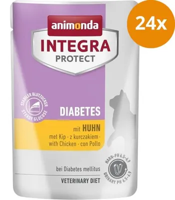 Produktbild von animonda Cat Integra Protect Diabetes Huhn 85 g