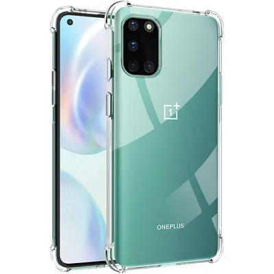 Immagine prodotto di Custodia OnePlus 8T, paraurti trasparente in TPU morbido, custodia protettiva antiurto per OnePlus 8T