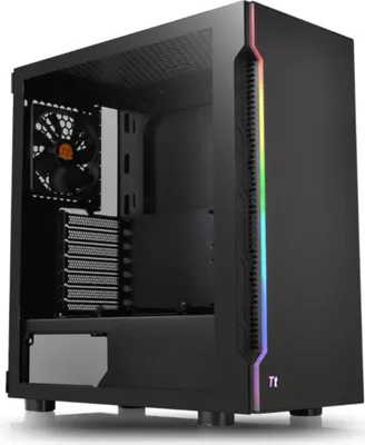 Image de Geh Thermaltake H200 TG     Midi Tower  "RGB"        schwarz retail