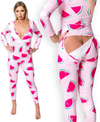 Produktbild von Damen-Pyjamas Valentinstagsgeschenk Für Ein Mädchen Rosa Reissverschluss Xl