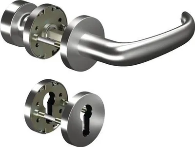 Produktbild von Rosettengrt.CORE+8999 8 mm/3020N/6501/6612 PZ AL Alu.U-Form DIN L/R fl.D/K OGRO