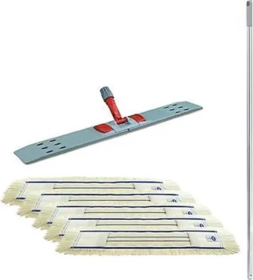 Immagine prodotto di Set di 5 mop "Premium" 80 cm in cotone