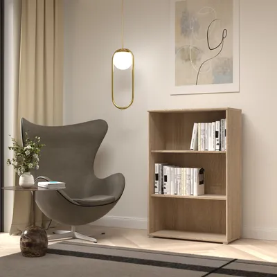 Zdjęcie produktu dla Regal >Tembi< in Sonoma-Eiche - 54x85.5x34.8cm (BxHxT)