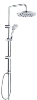 Produktbild von Duschsystem Regendusche Edelstahl, Chrom, mit ABS Duschkopf, für Badewanne