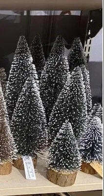 Produktbild von Weihnachtsdekoration Künstlicher Weihnachtsbaum mit Glitzer und Schnee, 1.0 m breit