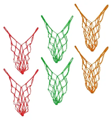 Produktbild von 6 Stück Nylon Futternetzbeutel für Geflügel und Gemüse