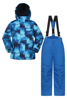 Produktbild von Mountain Warehouse - Skijacke Set für Kinder MW1433 (116) (Kobalt)