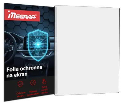 Zdjęcie produktu dla Folia ochronna matowa Megara do radia Jaecoo 7 J7 (2023-2025) 13.2"