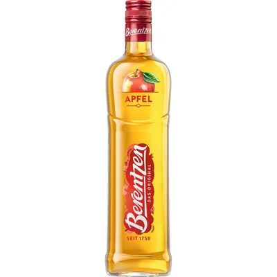 Obrázok produktu pre Berentzen Apple originál z jabĺk dozrievajúcich na slnku 700ml
