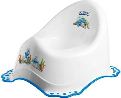 Immagine prodotto di Maltex Vasino antiscivolo I Puffi, bianco/blu