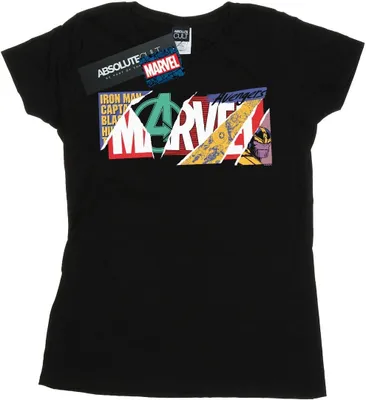 Produktbild von Marvel - T-Shirt für Damen BI48937 (XXL) (Schwarz)