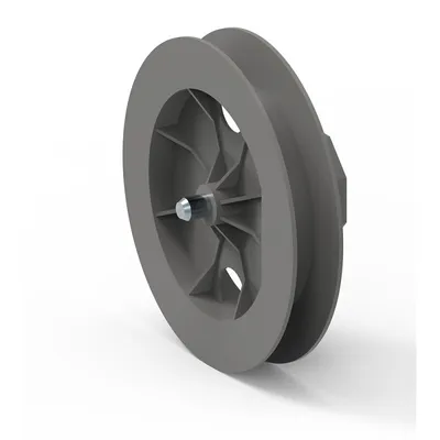 Produktbild von Gurtscheibe mit Zapfen 170 mm für Rollladen Gurt 22 mm, für 8-Kant-Welle SW 60