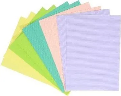 Obrázok produktu pre Kartón A4 vlnitý pastelový 10ks