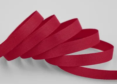 Stoffband matt 50 m x 10 mm bordeaux weinrot 619