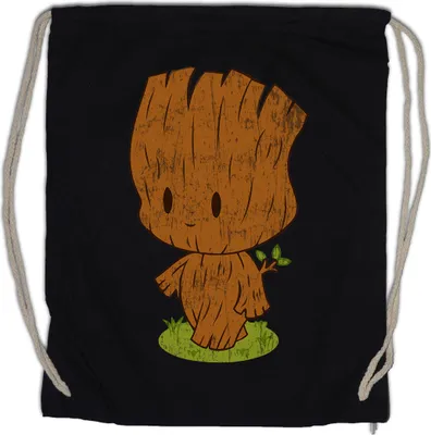 Produktbild von Urban Backwoods Little Groot, Turnbeutel, Farbe: Schwarz