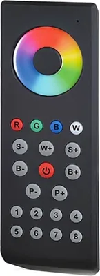 Produktbild von ISOLED Sys-One RGB+W 8 Zonen Fernbedienung schwarz