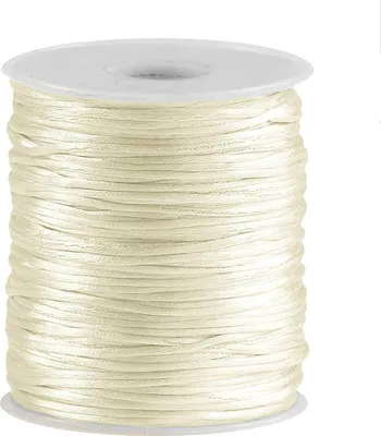 Produktbild von Satinschnur 80m x 1mm Flechtschnur Kumihimo Bastelschnur Geschenkschnur