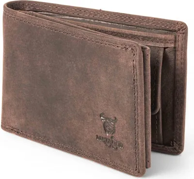 Produktbild von MATADOR BILBAO Geldbörse Herren Leder Portemonnaie Dunkel Braun