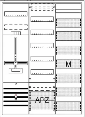 Image de STRIEBEL & JOHN Armoire complète, AP trois points, A37 1Z1V7M1A2