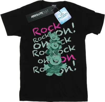 Image de Disney - T-shirt « Frozen Trolls Rock On » pour homme BI27371 (XXL) (noir)