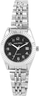 Produktbild von Alain Miller Damenuhr mit Gliederarmband aus Edelstahl