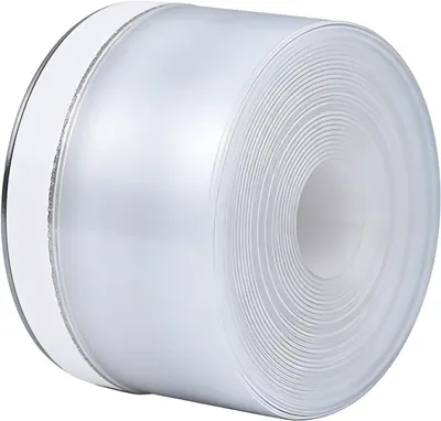 Obrázok produktu pre Tesniaci pásik – Izolačná páska – Na utěsnění proti vetru – Samolepiaca silikónová páska – 125 x 125 cm – Priehľadná