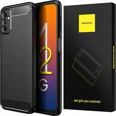 Obrázek produktu pro Pouzdro na telefon SPACECASE Carbon pro Galaxy M52 černý