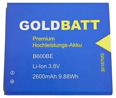 Produktbild von Goldbatt Akku für Samsung für Galaxy S4 ( I9505 ) Altius GTI9500 GT-I9500 GTi9502 LTE SIV