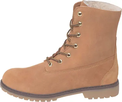 Produktbild von Nebulus Leder Winterstiefel OTTAWA Herren mit Wolle, warme Stiefel mit Wolle , Lederstiefel , Q1903 - Herren, mais, 44