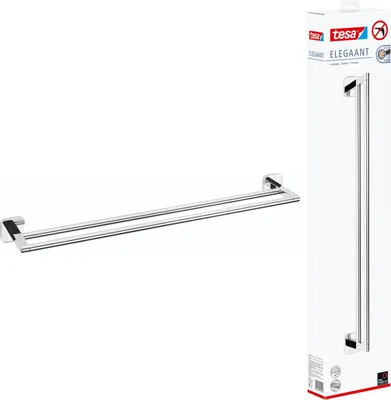 Produktbild von tesa Elegaant Handtuchstange inkl. Kleber doppelt