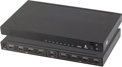 Produktbild von HDMI-Verteiler, 1 x IN   8 x OUT Netzteil, 4K2K 3D