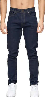 Obrázek produktu pro Crosshatch - Pánské džíny "Buraca" BG363 (36R) (Indigo Washed)