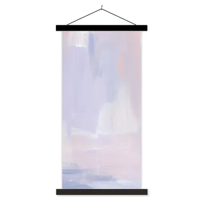 Produktbild von MuchoWow® Textilposter Pastell - Farbe - Gestaltung 90x180 cm mit schwarzem Rahmen - Dekoration Wohnzimmer