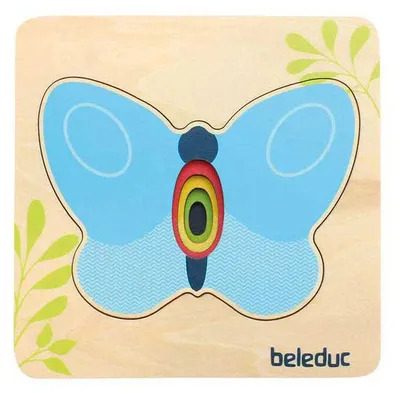 Image de Beleduc Puzzle en bois Papillon