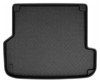 Productafbeelding van Rubberen kofferbakmat voor Opel Omega B 1994-2003 (stationwagen) – zwart, op maat