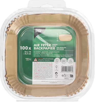 Obrázok produktu pre PAPSTAR 89964 PAPSTAR papierové výrezy na pečenie, 160 x 160 x 45 mm, hnedé
