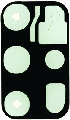 Produktbild von Kleber Klebepad für Kameraglas Linse für Samsung Galaxy S20+ Schwarz