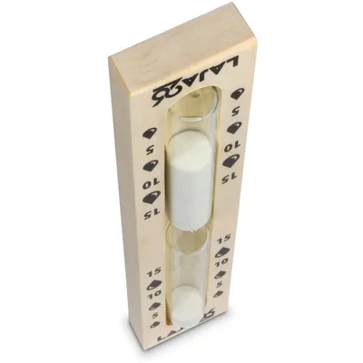 Produktbild von LaJa26 Sauna Sanduhr ''Rechteck'' weißer Sand