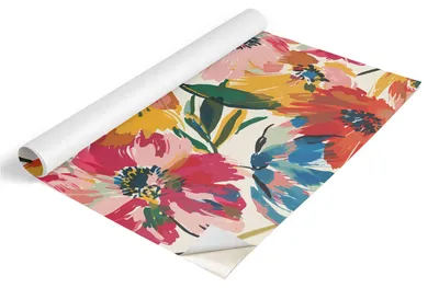 Zdjęcie produktu dla Folia meblowa Tulup – folia samoprzylepna do mebli – folia samoprzylepna 65 x 130 cm – folia meblowa do szaf – folia do mebli – folia meblowa do kuchni – wodoodporna – zmywalna – samoprzylepna – bez pęcherzyków powietrza – kolorowa mozaika