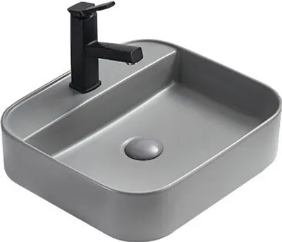 Obrázek produktu pro Mexen Sofia umyvadlo na desku 50 x 40 cm, Světle matová šedá - 22155061