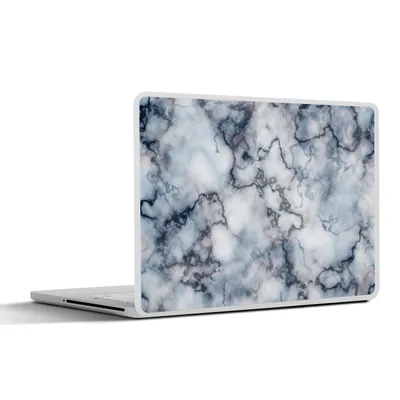 Produktbild von MuchoWow® Laptop Aufkleber Sticker Cover Marmor - Steine - Achat 36.5x27.5 cm - Laptop-Sticker