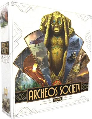 Zdjęcie produktu dla Asmodee, gra planszowa Archeos, gra strategiczna, archeologia, dla 2-6 graczy