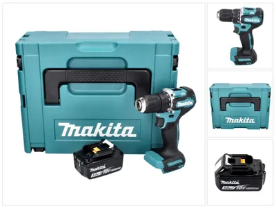 Produktbild von Makita DDF 487 F1J Akku Bohrschrauber 18 V 40 Nm Brushless + 1x Akku 3,0 Ah + Makpac - ohne Ladegerät