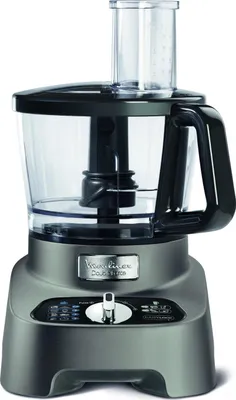Imagen del producto de Moulinex FP825E, 3 litros, , Gris, Con recipiente giratorio, 1,5 litros, Multiusos, Plástico