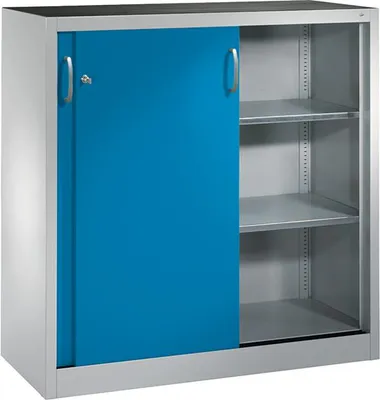 Immagine prodotto di Armadio ad ante scorrevoli C+P Acurado, H1000xL1600xP500mm, 7035/5012