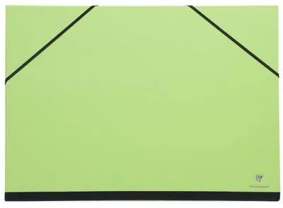 Immagine prodotto di Cartella da disegno Clairefontaine 28x38cm verde